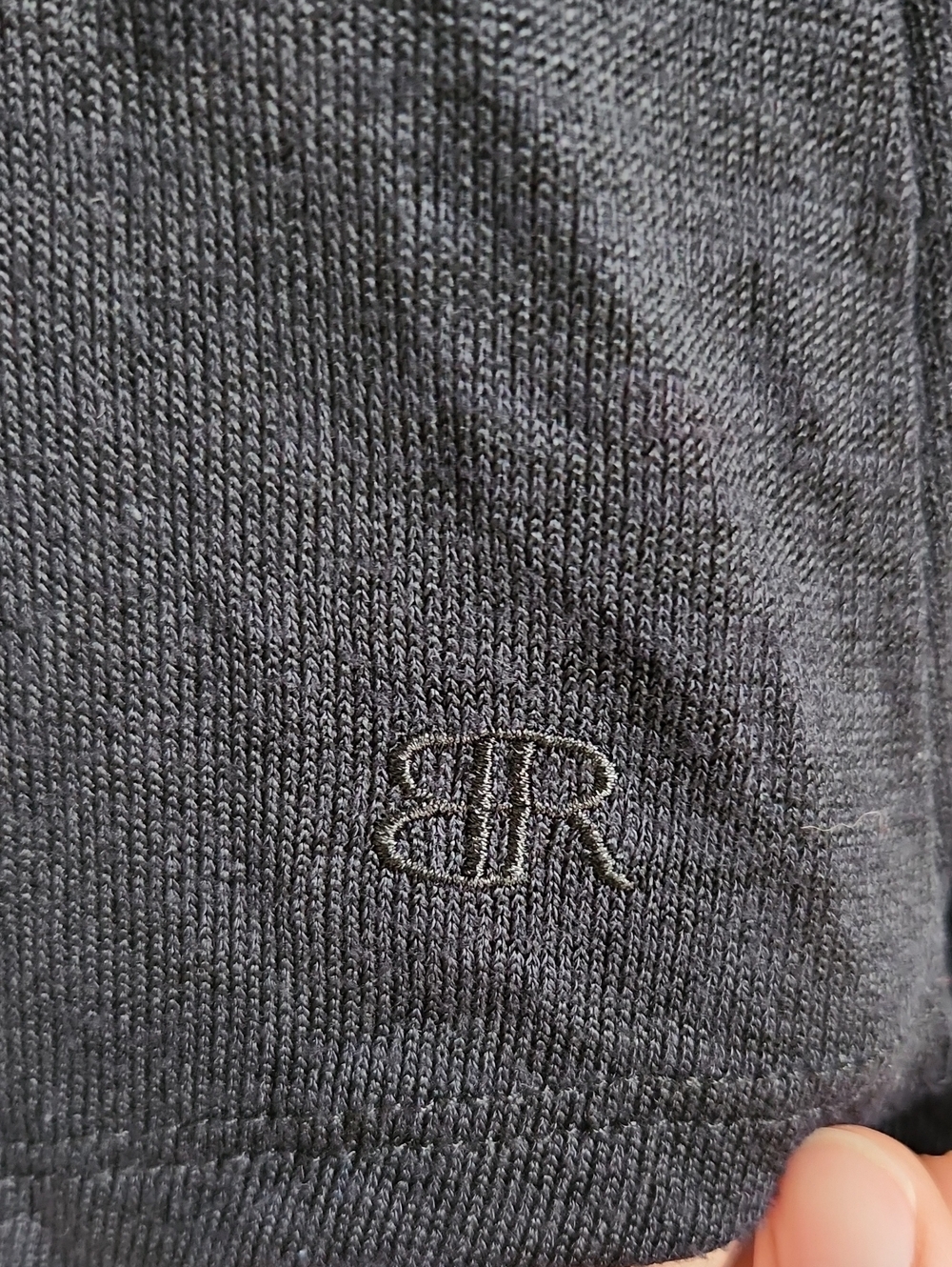 Banana Republic Black Long-Sleeve Crewneck Tee - Picture 3 of 5